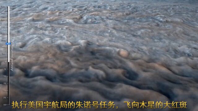 NASA执行了朱诺号任务,将探测器飞向了木星的大红斑