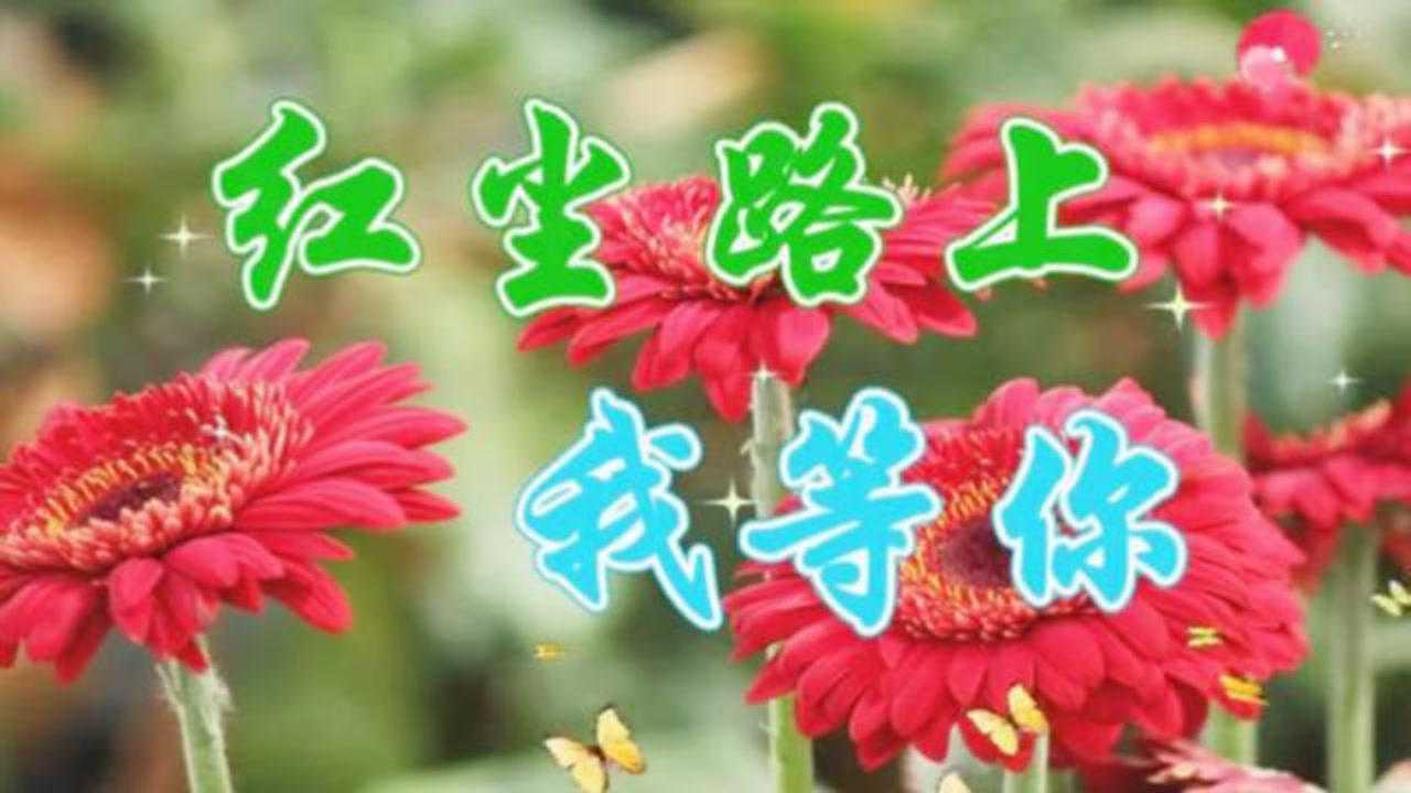 甜美情歌红尘路上我等你送给亲爱的你祝你爱情甜蜜十全十美