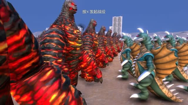 奥特曼怪兽大战400个ex熔岩雷德王vs400个盖刚哪个更强