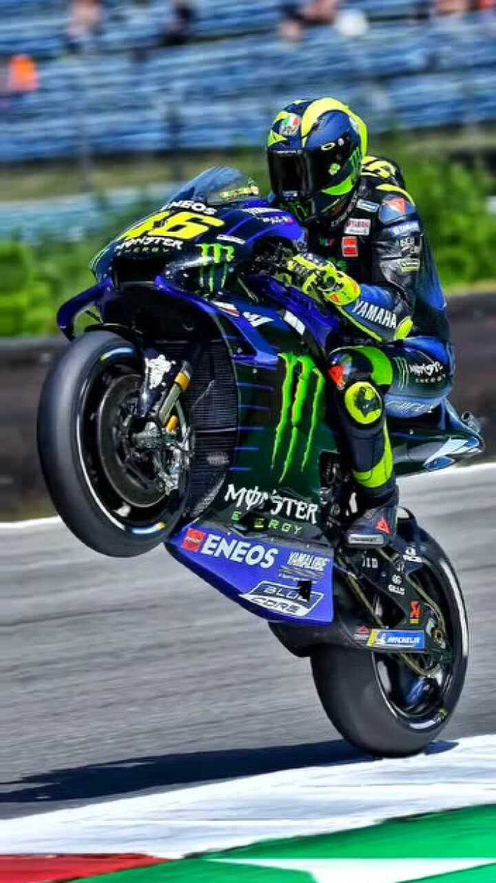 motogp,46罗西,动不动就翘头,又高又稳!_腾讯视频