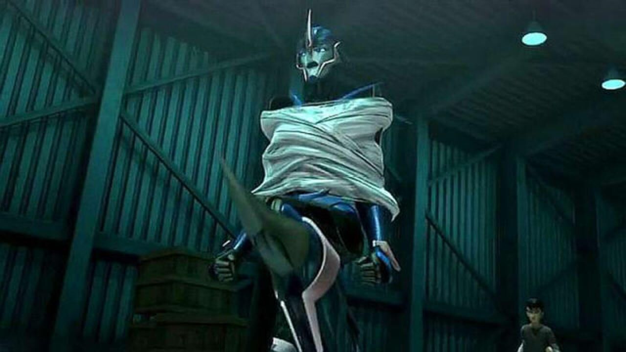 阿尔茜来找杰克的妈妈被黑寡妇抓住了人类把阿尔茜击晕了