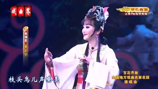 锡剧《双珠凤》片段,表演,董云华