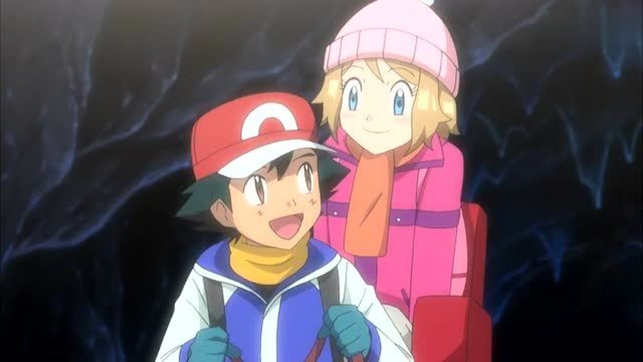 精灵宝可梦小智找到了温泉画希特隆这边也一切顺利