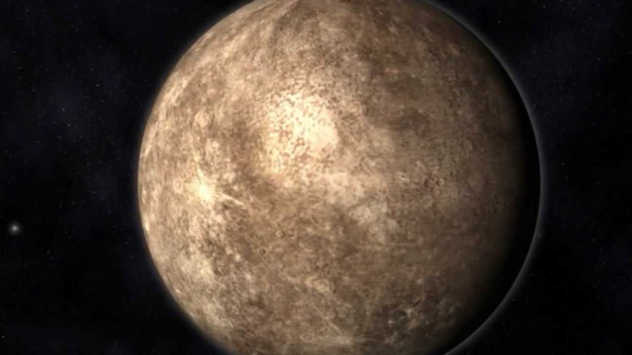 水星是距离太阳最近的行星表面温度极高高到足以能融化铅