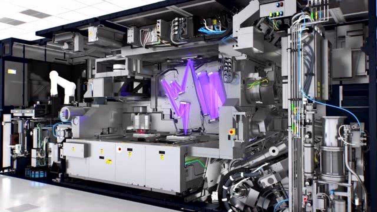 荷兰ASML的EVU芯片光刻机工作流程_高清1080P在线观看平台_腾讯视频