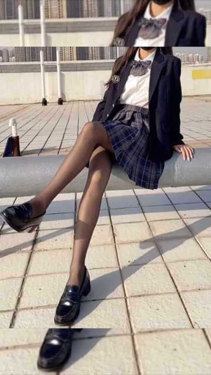 你们最喜欢的jk配黑丝来啦