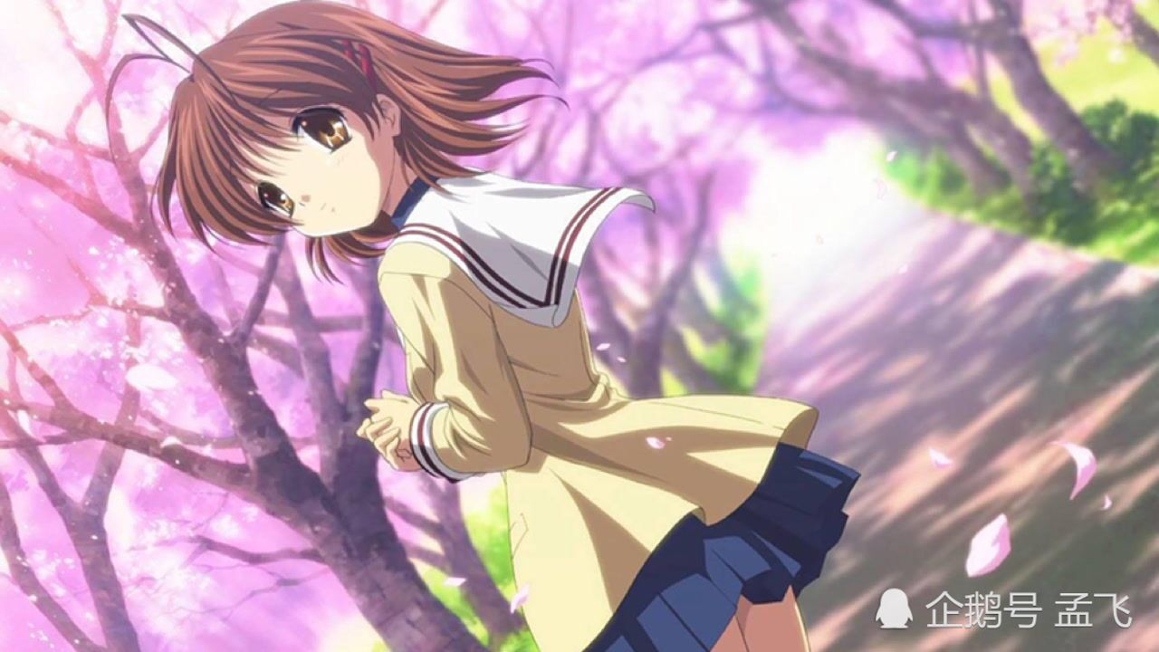日本动漫的巅峰神作-clannad 鹏也与渚的第一次相遇