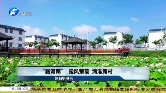 【“瞰”河南】豫风楚韵 清淮新村