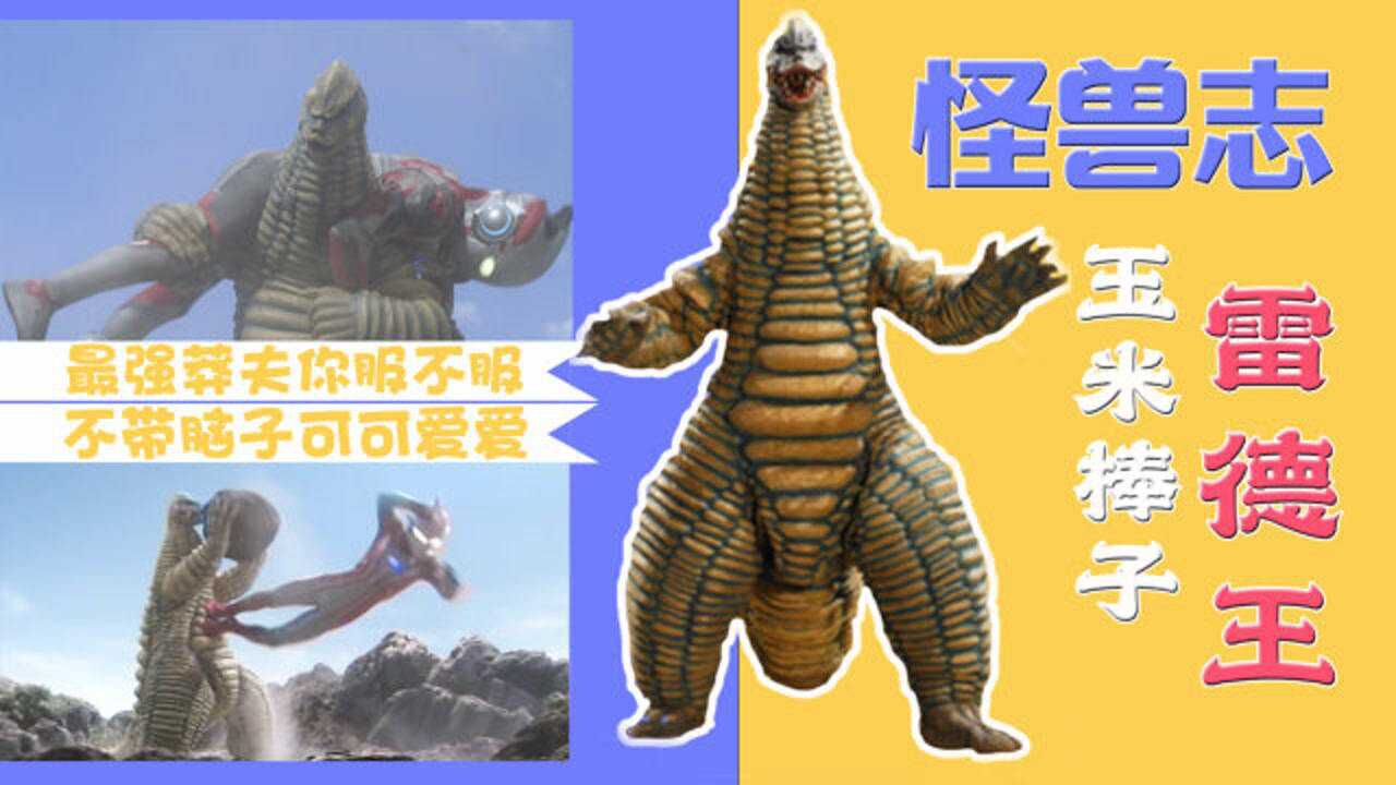 怪兽志玉米棒子雷德王忍辱负重半个世纪终于拿下第一场胜利