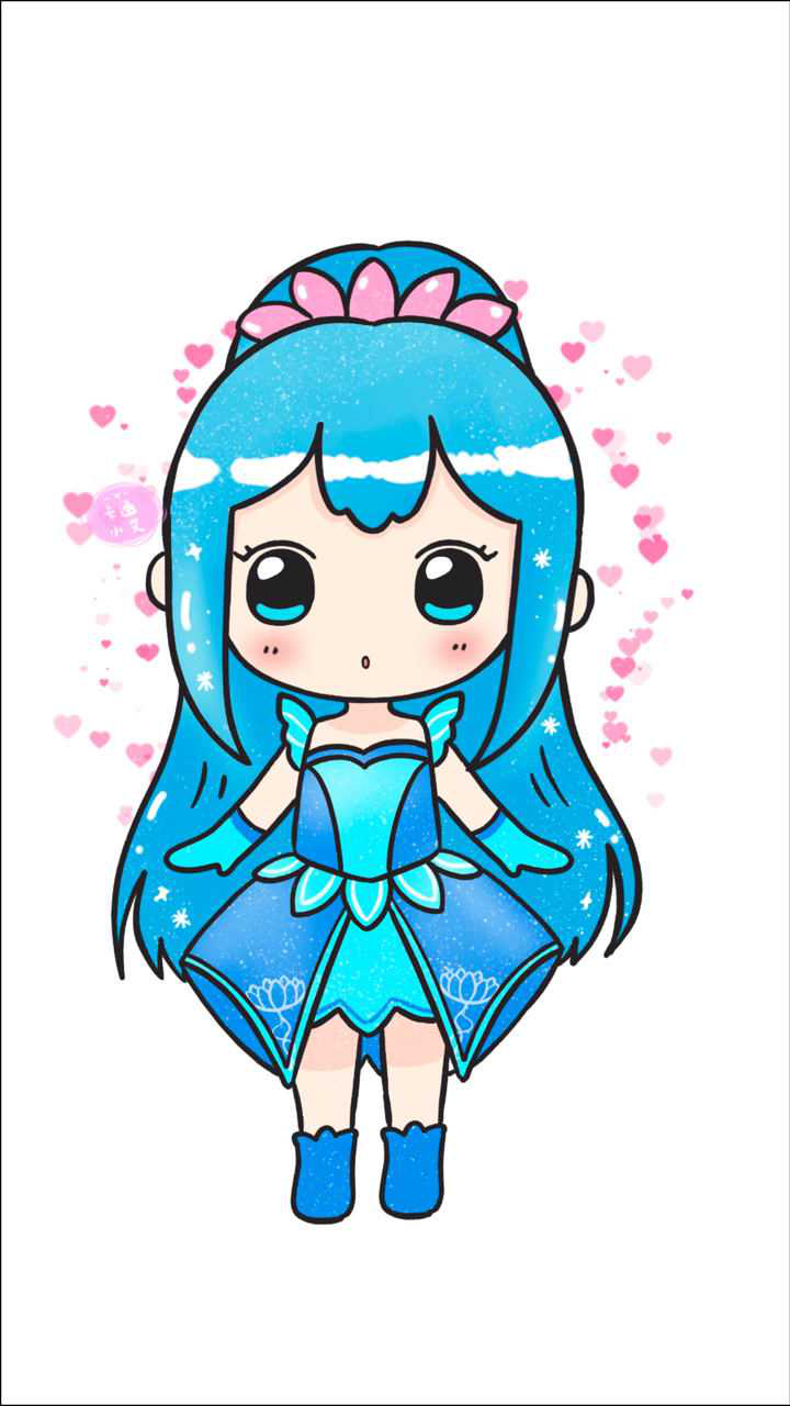 画叶罗丽陈思思 q版简笔画教程 超萌思思_腾讯视频