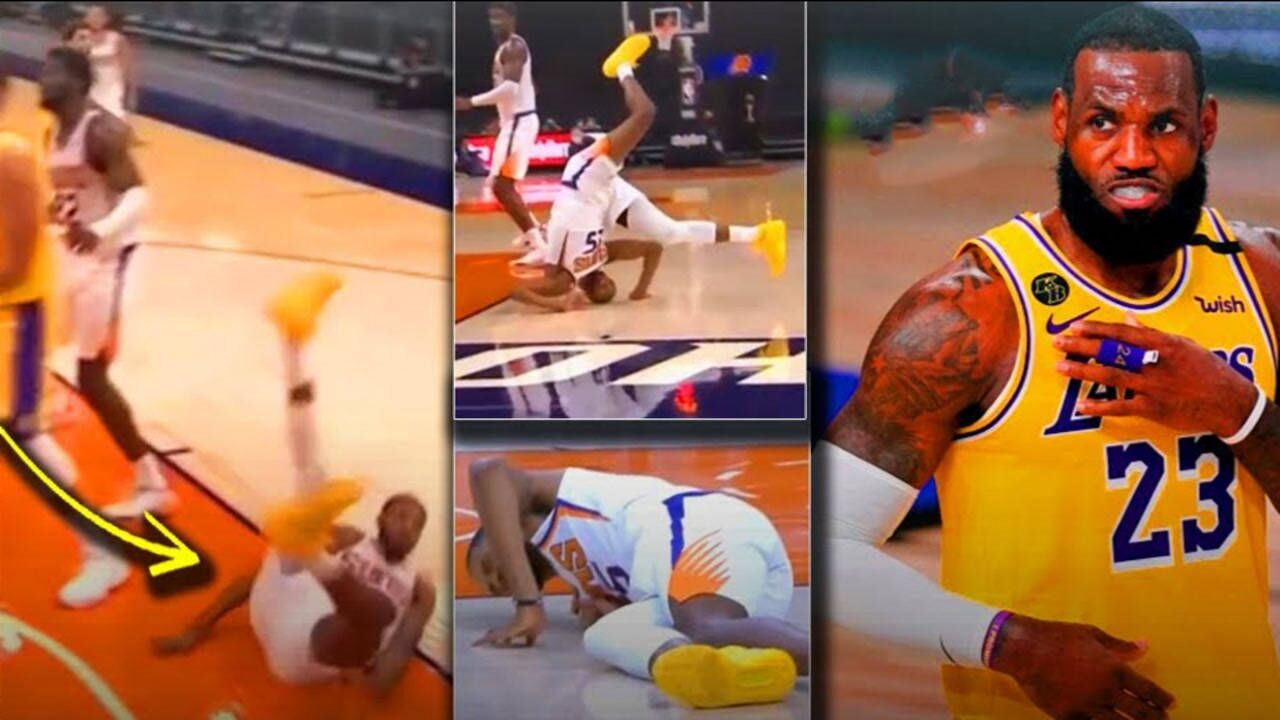 故意伤人还是无心之失詹姆斯废人动作惹争议多角度慢镜头带你还原事实