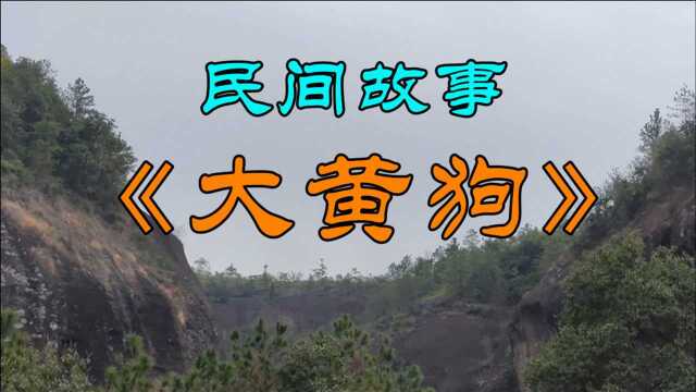 民间故事:《大黄狗》唐朝年间,七里村有个后生叫张世宏