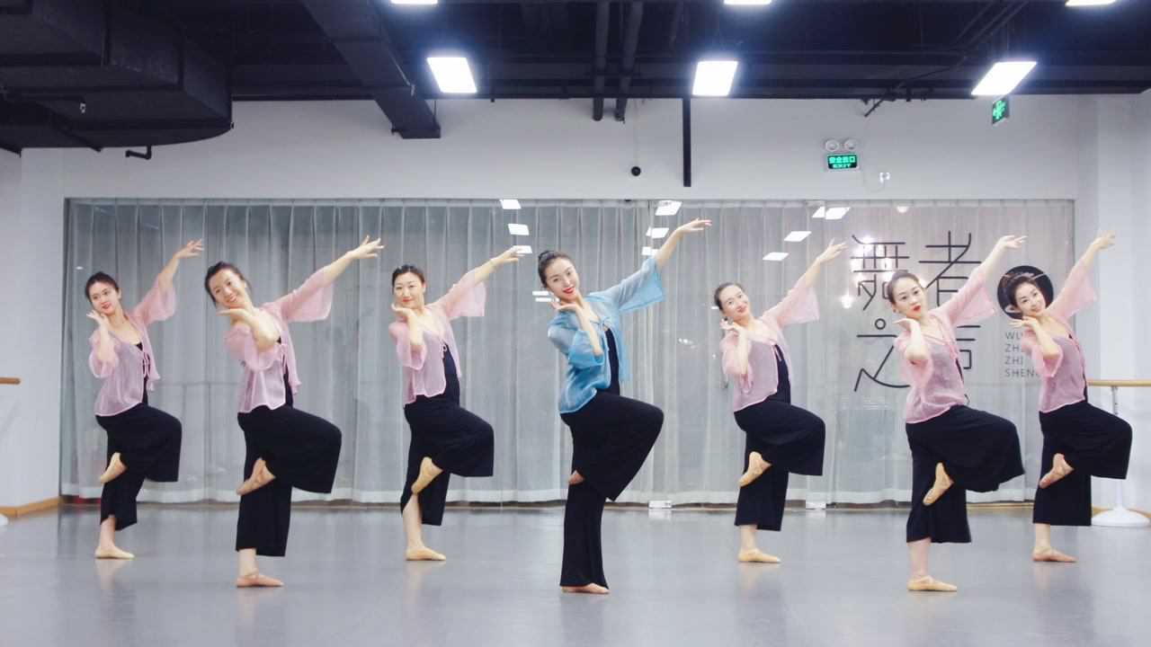 舞者之声舞蹈工作室原创古典舞繁花结课展示是心动的感觉