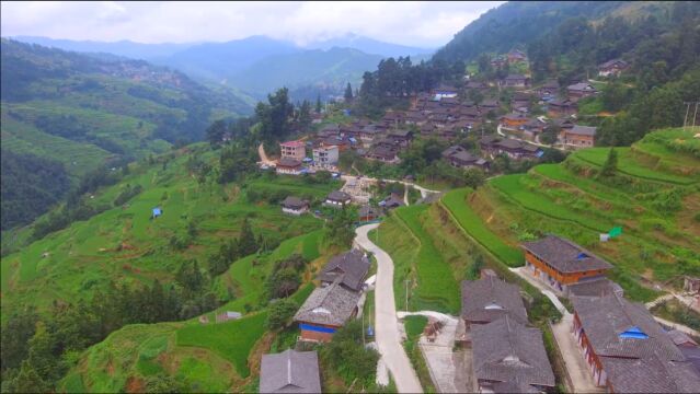 贵州大山里的苗寨,山美水美,一个世外桃源的好地方