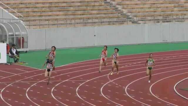 日本高校田径运动会女子400米预赛