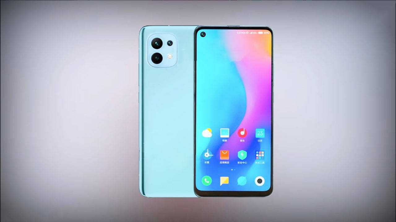 小米11青春版曝光挖孔屏直面设计三摄中端机中的黑马