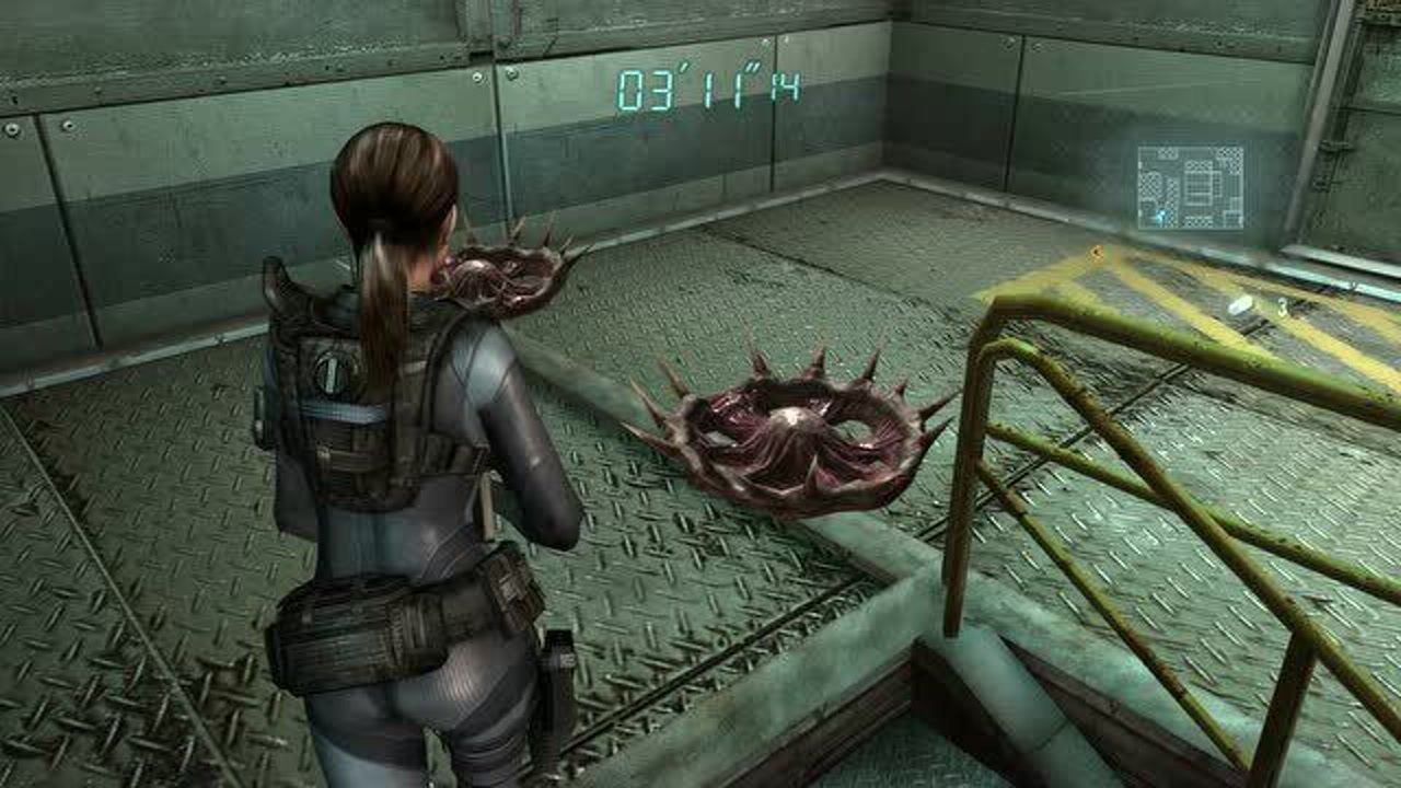 生化危机美女变成的无敌丧尸完全无法消灭而且到处尾随我