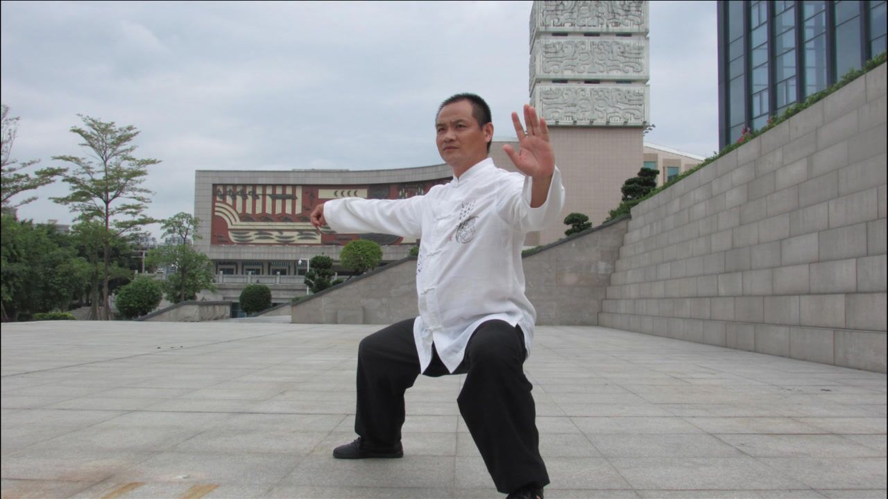 陈氏太极拳精要十八式带口令慢动作_(陈正雷)