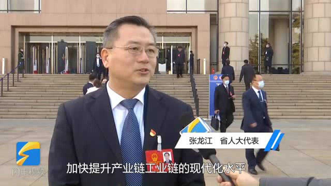 聚焦2021山东两会丨省人大代表张龙江:全力抓好链长制 推动区域经济高