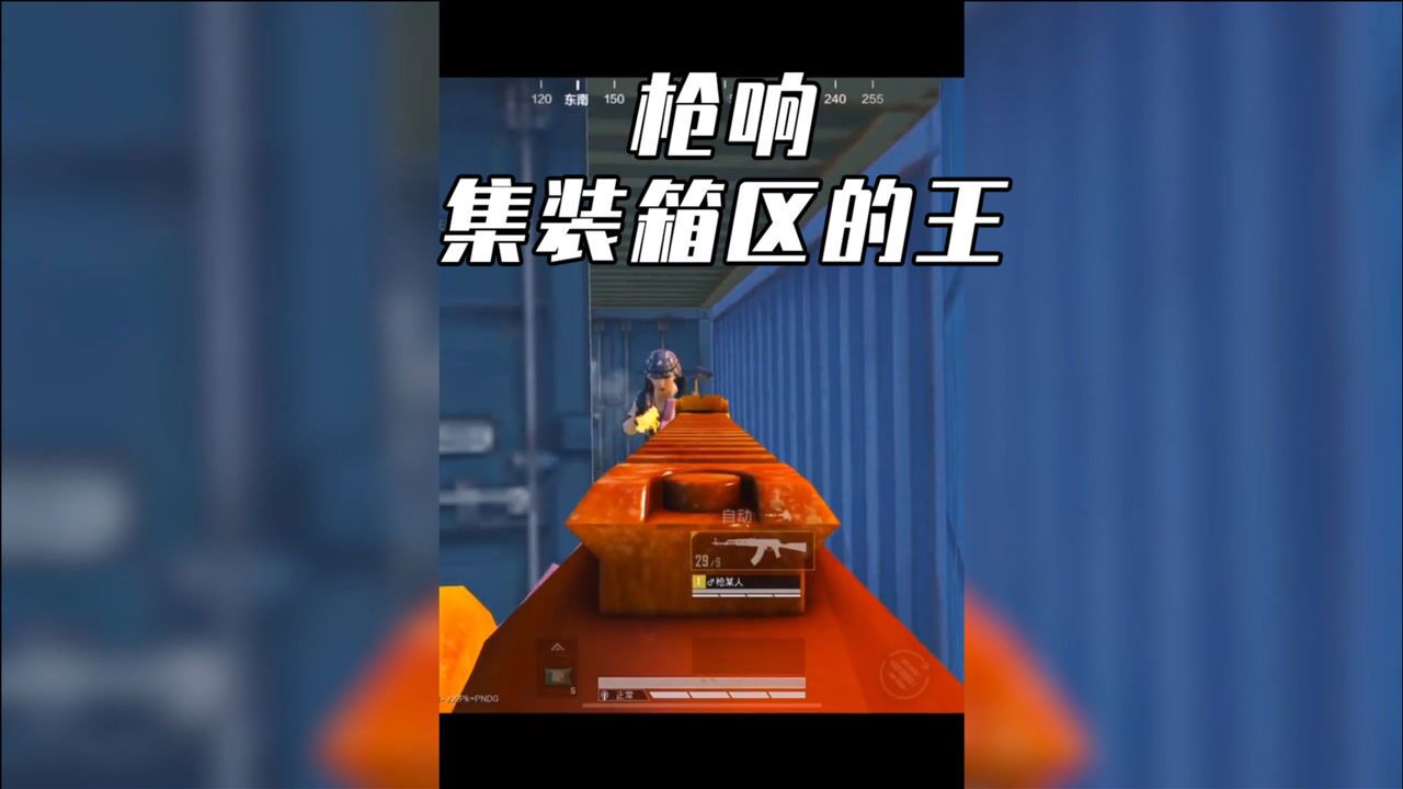 和平精英枪响:枪响,集装箱区的王!