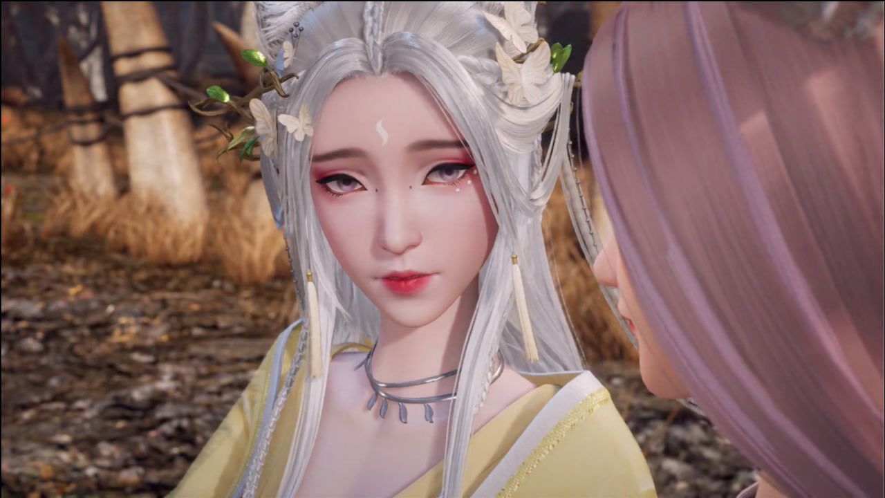 仙风剑雨录张狂云被两个小孩打倒了白冰岚在一旁看戏