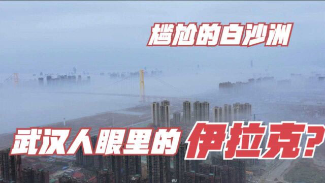 武汉人为什么调侃白沙洲是“伊拉克”?历史上可是宜居宜商之宝地