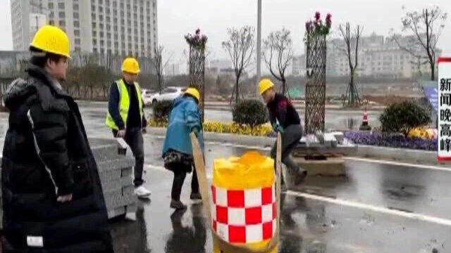 南昌:雨再大也不积水 我省首条绿色科技示范路通车