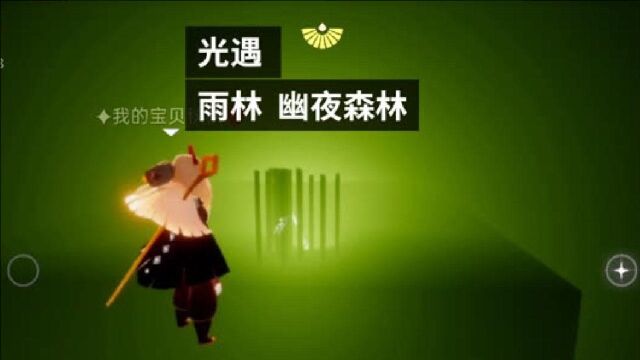 光遇:光遇雨林的幽夜森林