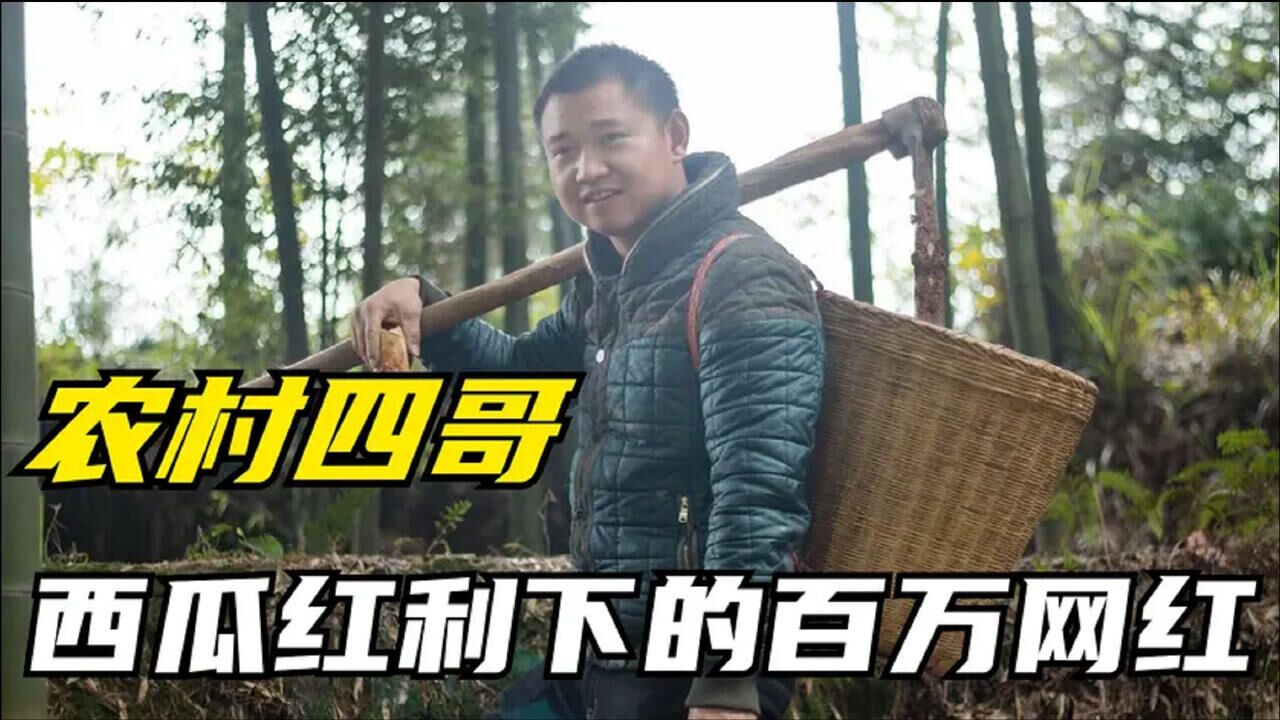 农村四哥从洗车工到百万网红凭借西瓜视频红利带领全村致富
