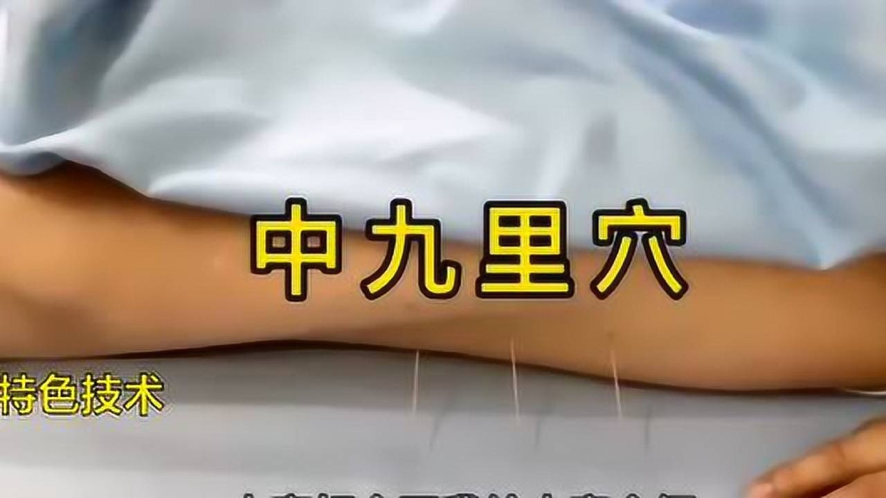 董氏奇穴:中九里倒马针法,一组中风半身不遂的常 (1)