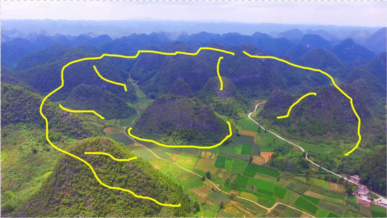 带你看看大盘莲花地出富贵大格局上乘的风水宝地