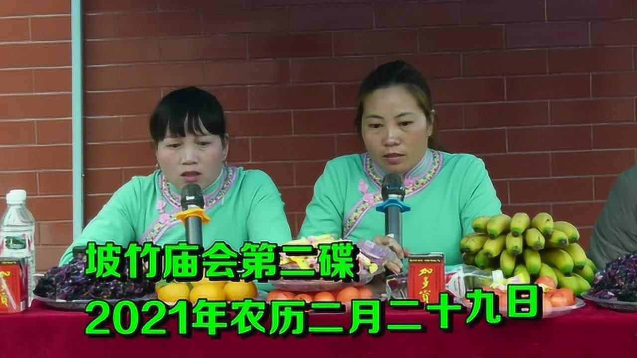 巴马山歌:杨干行坡竹庙会第二碟_腾讯视频