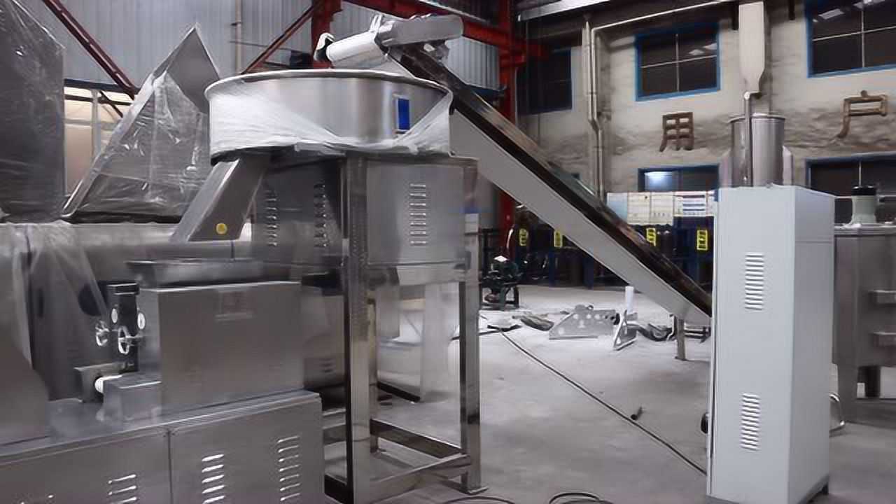 小型全自动折叠分排油炸方便面机生产线