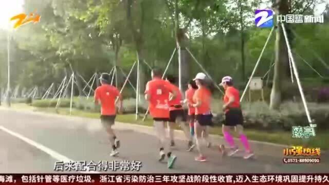 闪耀的平凡 一根“彩虹绳” 圆盲人奔跑梦