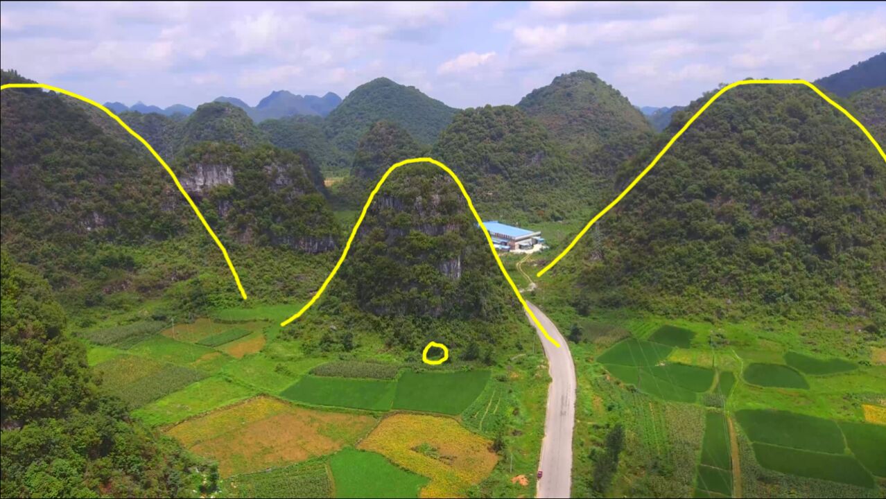 寻龙点穴世外桃源看个宝地下山一路美景仿佛到了风水宝地