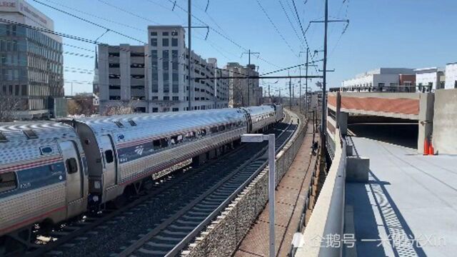 Amtrak东北走廊行动,新泽西州伊丽莎白,配新阿塞拉高速列车