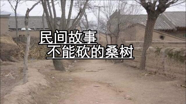 民间故事不能砍的桑树