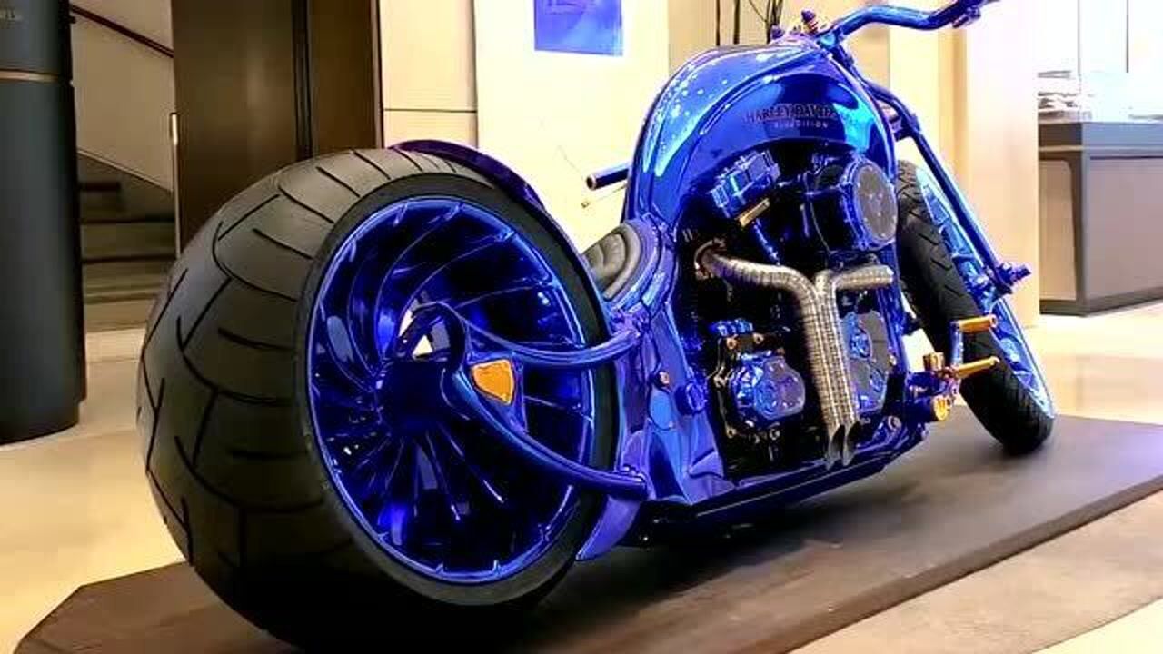 最贵的哈雷机车,全球仅此一辆,机车界的天花板,你喜欢吗?