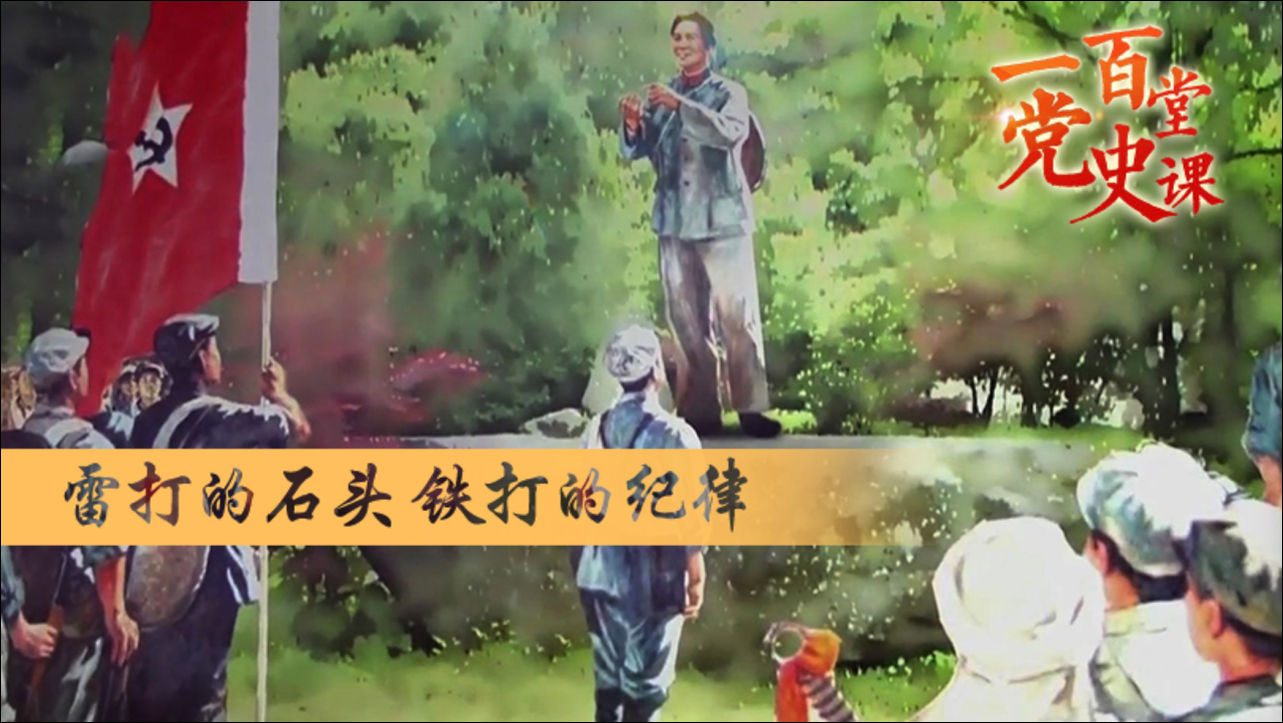 一百堂党史课丨雷打的石头 铁打的纪律_腾讯新闻
