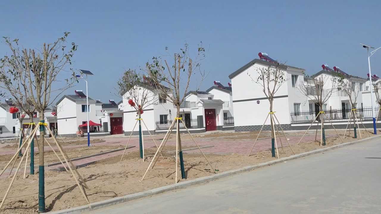 山东一新农村统一规划建设房子一排排整整齐齐真漂亮