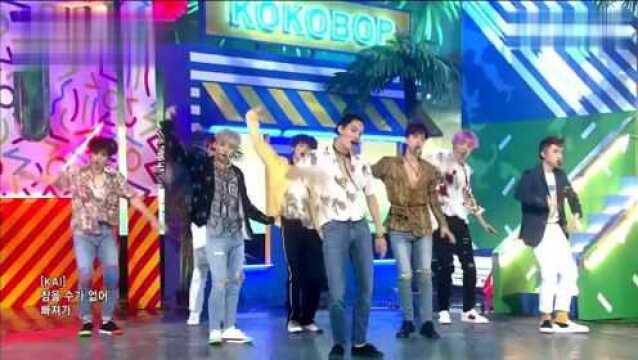 EXO《Ko Ko Bop》现场舞台,不由自主越来越深陷