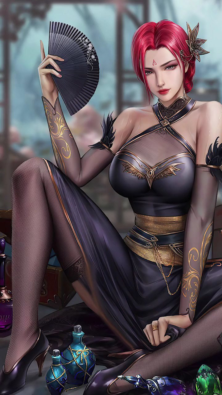 《斗破苍穹》你见过这样的雅妃吗?高清壁纸送你一张壁纸.