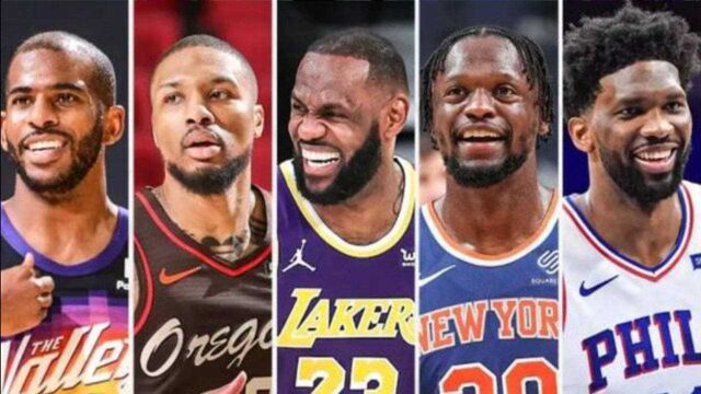 NBA最佳阵容出炉:库里字母哥领衔一阵,詹皇二阵,篮网仅欧文入选