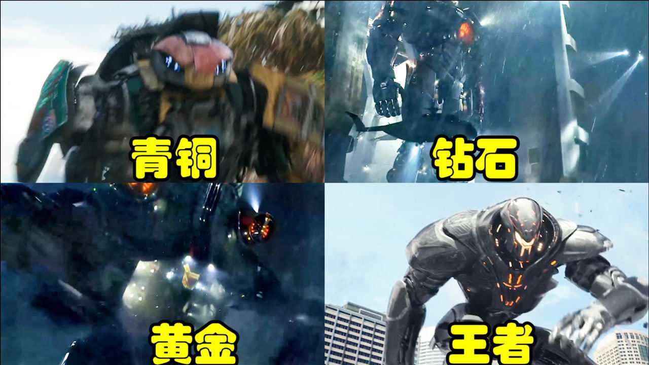 假如环太平洋机甲有段位从青铜到王者王者级机甲是不是很牛