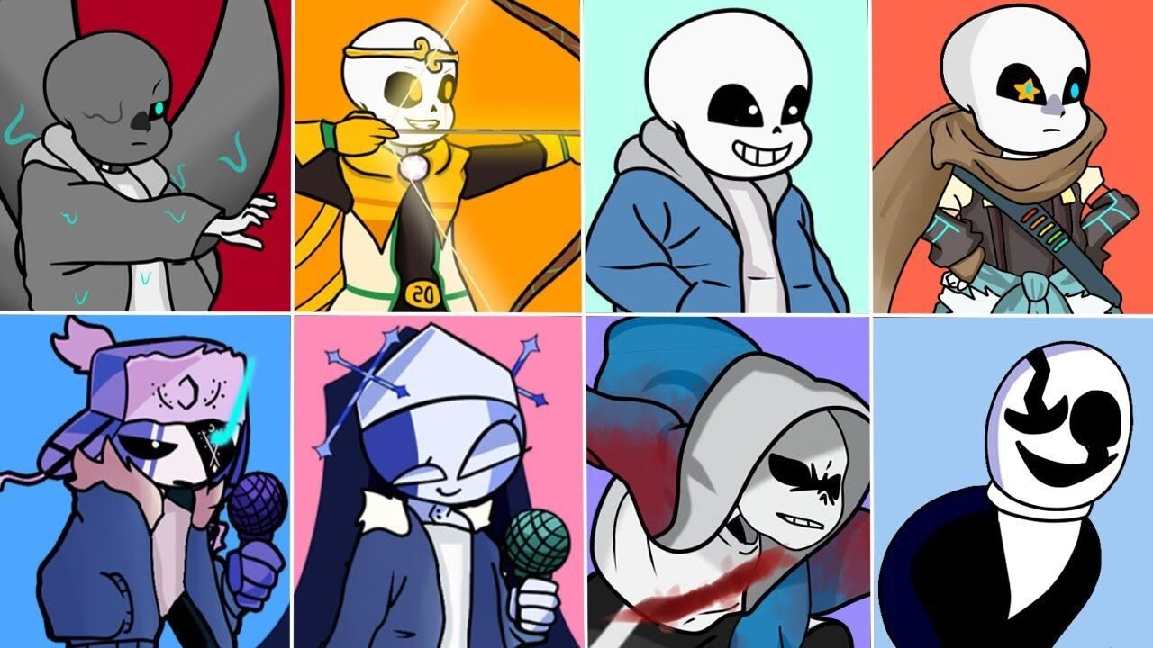 fnf周五夜放克游戏 新模组传说之下sans_腾讯视频