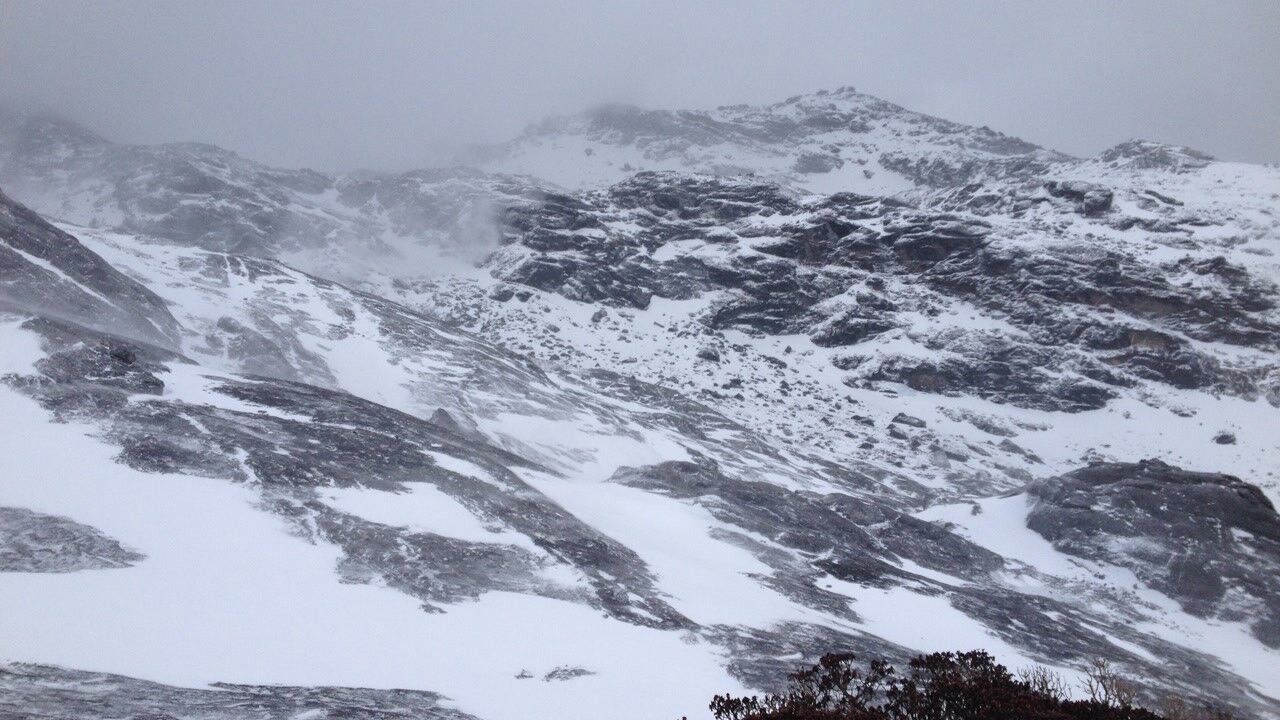 2015年实拍哈巴雪山风雪交加的恶劣天气_腾讯视频