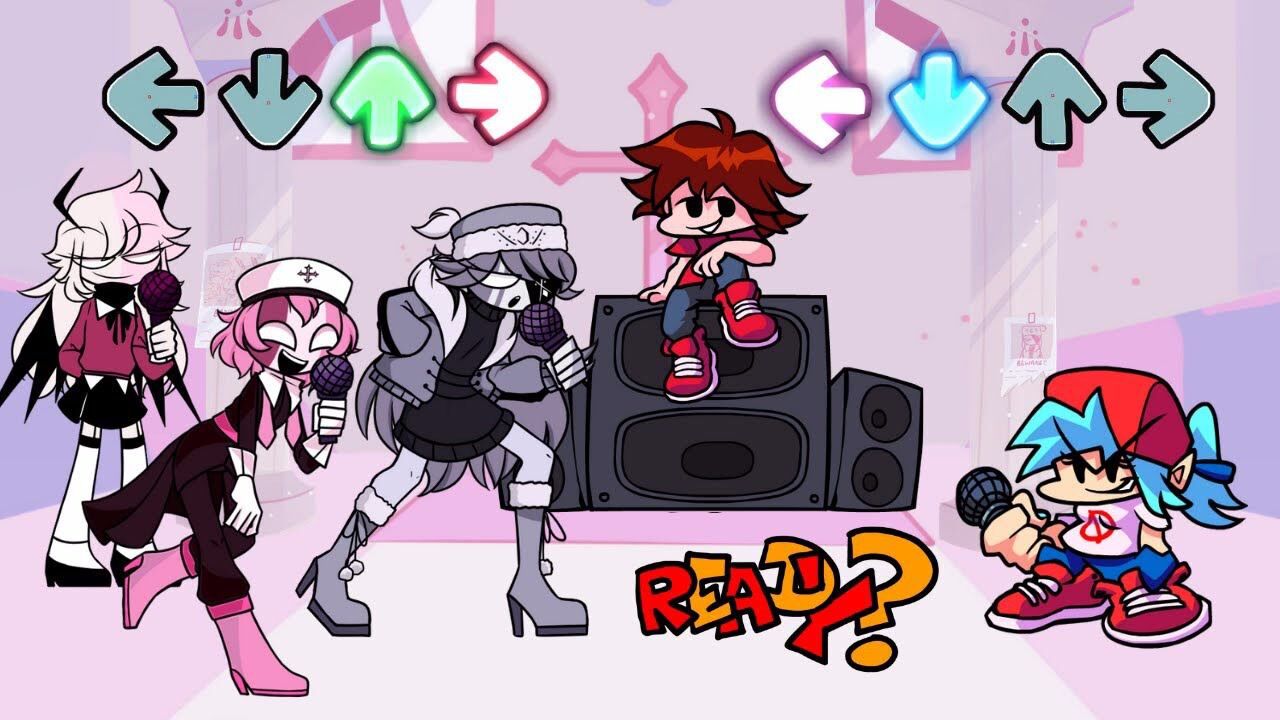 fnf周五夜放克游戏新模组改变性别的修女依然火爆