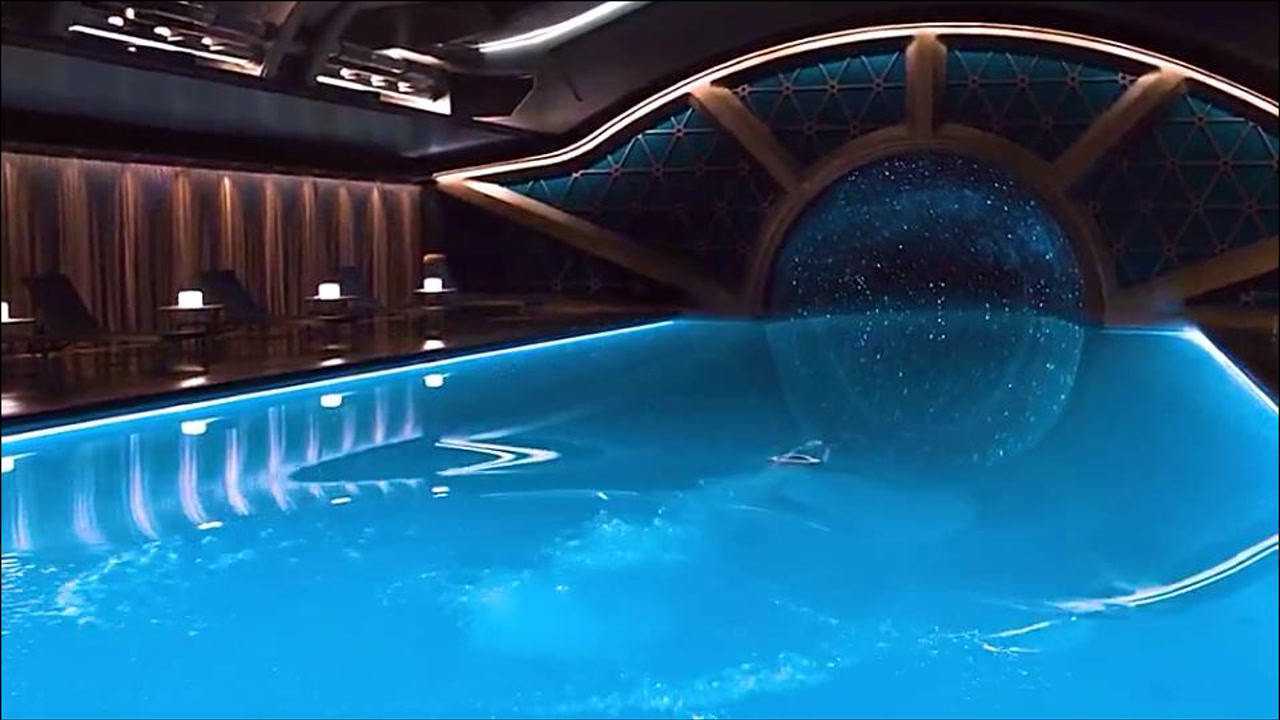 《太空旅客》没了重力,为什么人从水里游不出来?