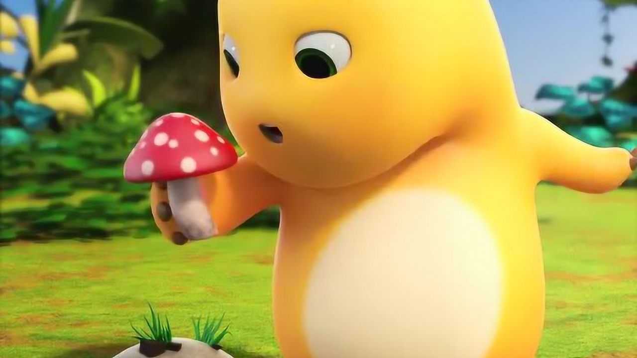 奶龙:红杆杆,白伞伞,吃完一起躺板板,小朋友一定不要乱吃东西#新星