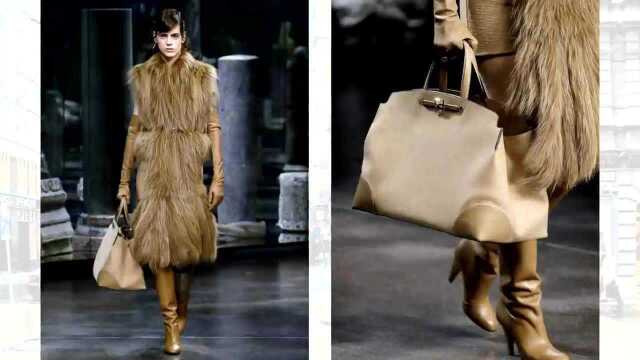 Fendi 20212022秋冬时尚大片合集 驼色的高级质感